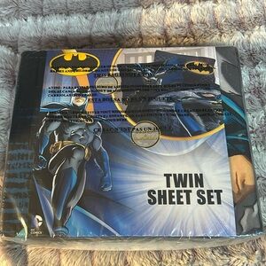 DC Batman twin 3 pc sheets set